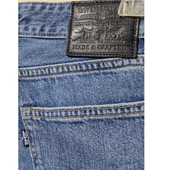 🚫SOLD🆕Levi 501 Made&Crafted Slim Crop Jean's - Picture 7 of 8